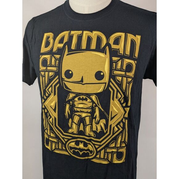 Men's Batman T-shirt Medium Funko Pop! Graphic Casual Crewneck Short Sleeve Gift - Picture 6 of 7